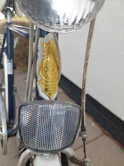 Rex Torpedo 28 tum Retro blå herrcykel