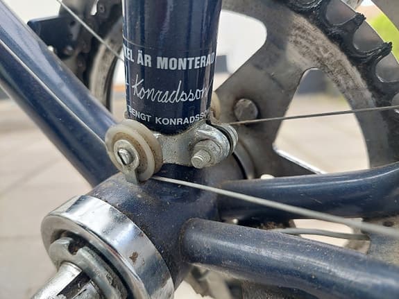 Rex Torpedo 28 tum Retro blå herrcykel