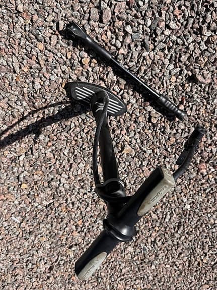 Röd Tunturi, 3-vxl, aldrig använd