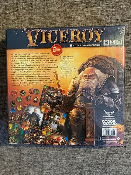 Viceroy brädspel (oöppnat)