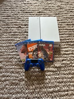 Sony Playstation 4 spelkonsol vit PS4