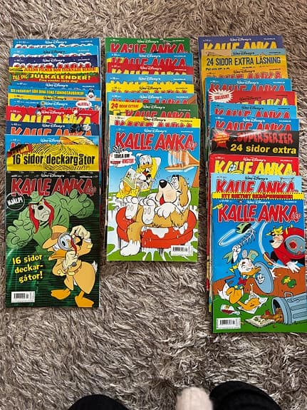 Kalle Anka serietidningar