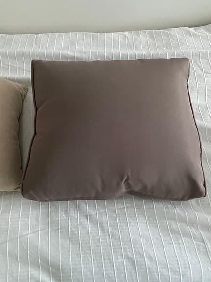 Beiga soffkuddar 2-pack