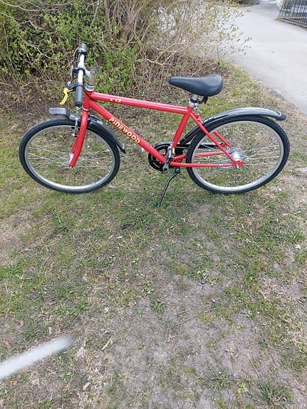 Barncykel Pinewood 24. 3växel.