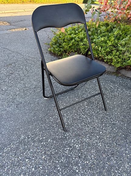 Klappstol med transportvagn