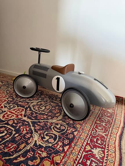 Sparkbil retro silver