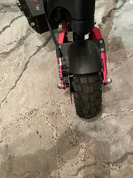 X-Tron X10 elscooter svart/röd
