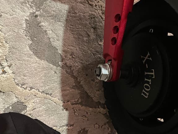 X-Tron X10 elscooter svart/röd