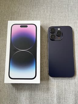 Apple iPhone 14 Pro mobil 128 GB mörkblå