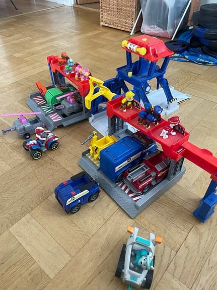 Pawpatrol Garage Med Tillbehör