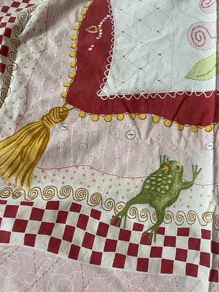 Äldre Marimekko påslakan, för barn, rent och fräsch
