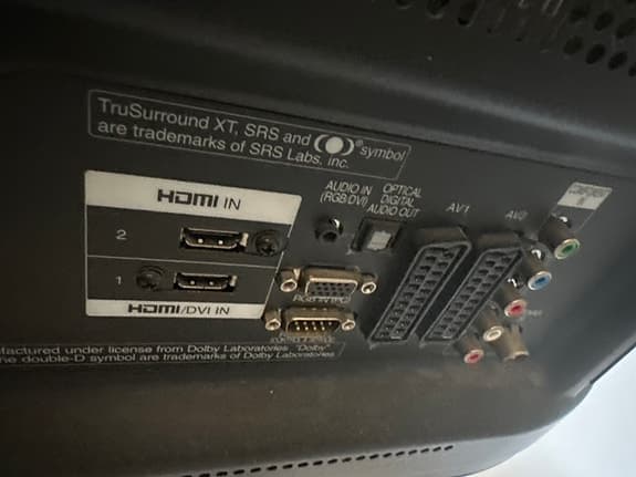 LG 42PQ3500 42" plasma-TV med HDMI
