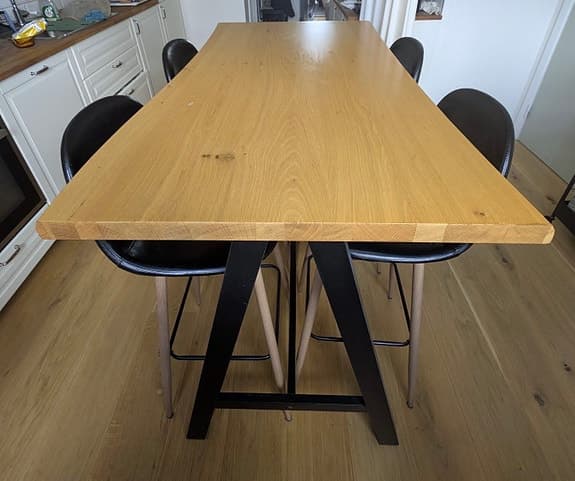 Barbord / bistro bord med 4 stoler