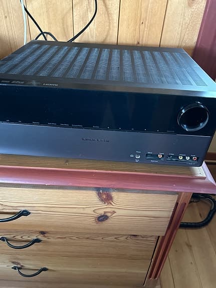 Harman Kardon förstärkare svart