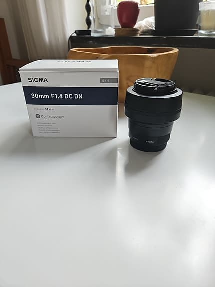 Sigma 30mm F1.4 DC DN objektiv Fujifilm X
