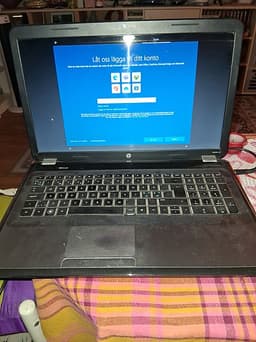 HP laptop 17,3 tums
