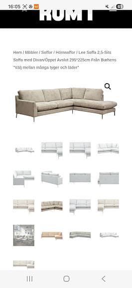 Soffa Burhéns LEE.