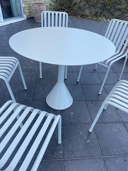 Nytt HAY Palissade Cone Table utebord 90 cm