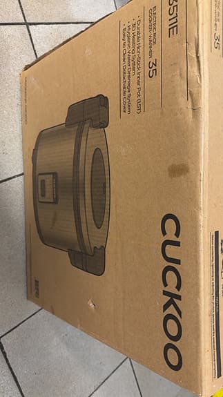 Jag har två helt nya riskokare 1 från adexa 4L och en från cuckoo 6,3L