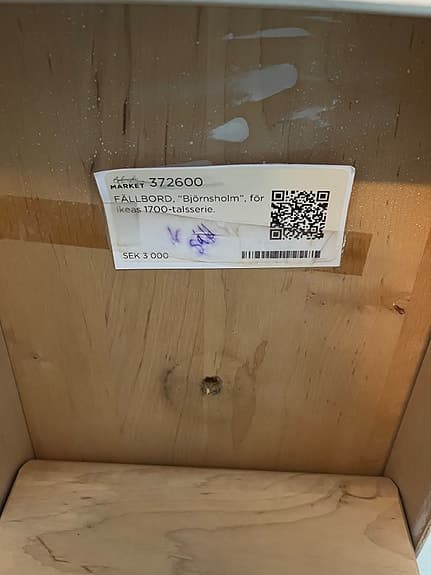 Fällbord ikea Björnsholm