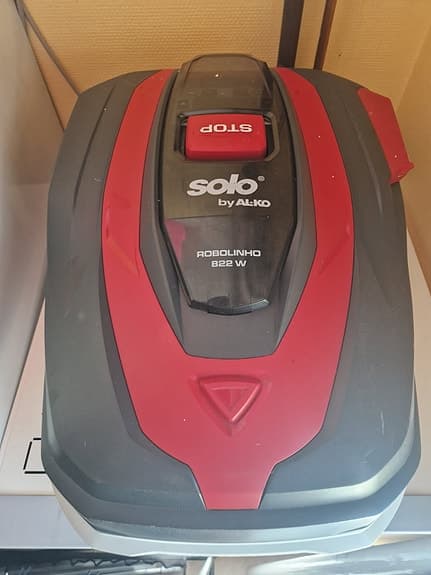 AL-KO Solo Robolinho Robotgräsklippare 18V röd/svart BVSA