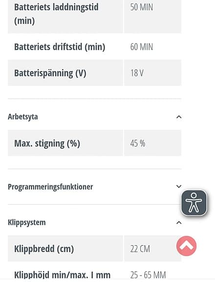 AL-KO Solo Robolinho Robotgräsklippare 18V röd/svart BVSA