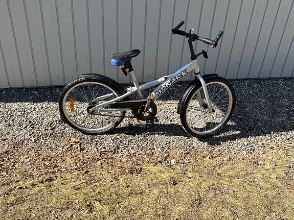 Monark barncykel 16" silver
