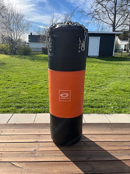 Abilica boxningssäck orange/svart