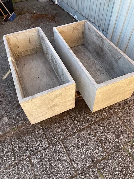 Planteringskärl i betong Basic