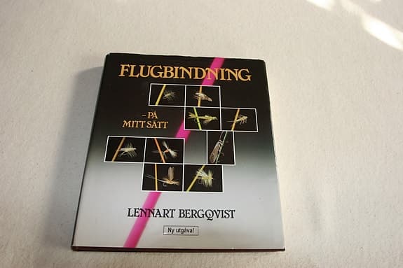 Bok om flugbindning "På mitt sätt" av Lennart Bergqvist