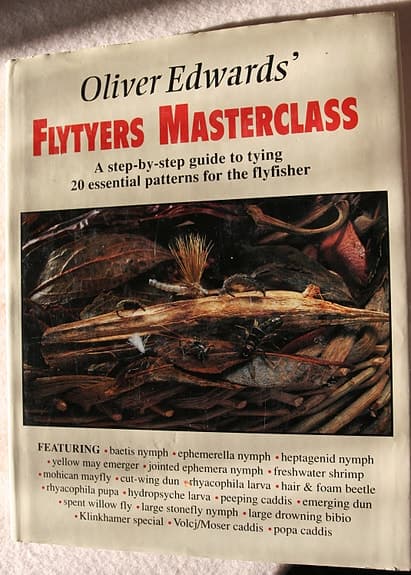 Bok om flugbindning av Oliver Edwards "Flytyers Masterclass"