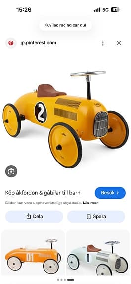 Racing car/Gåbil