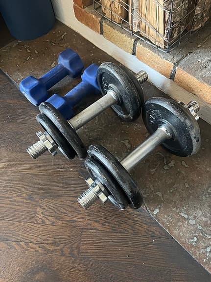 Hantlar vikter och neoprenhantlar 3 kg