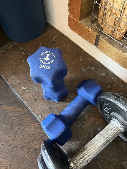 Hantlar vikter och neoprenhantlar 3 kg