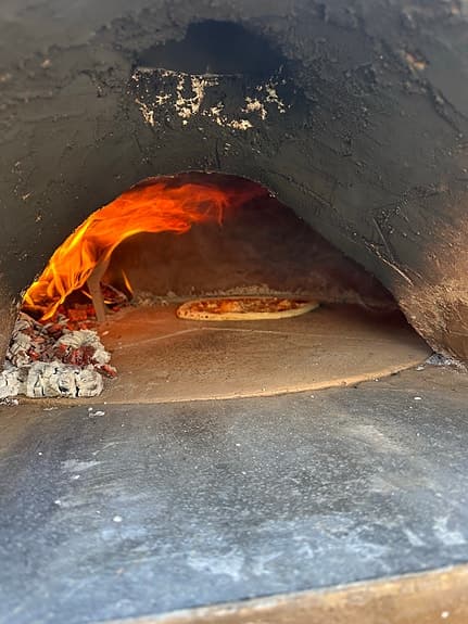 Hembyggd napolitansk vedpizzaugn – 80 cm biscottisten från Italien