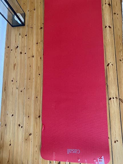Casall yogamatta röd