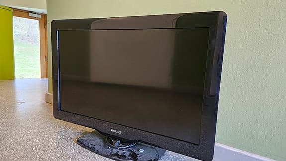 Philips LCD-TV svart