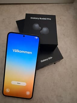 Samsung S23 Plus 256gb , Galaxy Buds 2 Pro OBS! Läs beskrivningen