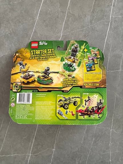OÖPPNAD LEGO Ninjago starter set