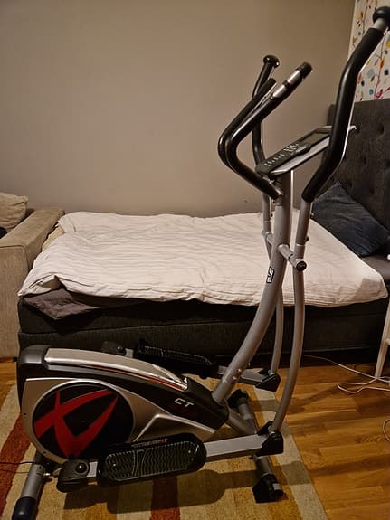 Crosstrainer med träningsdator