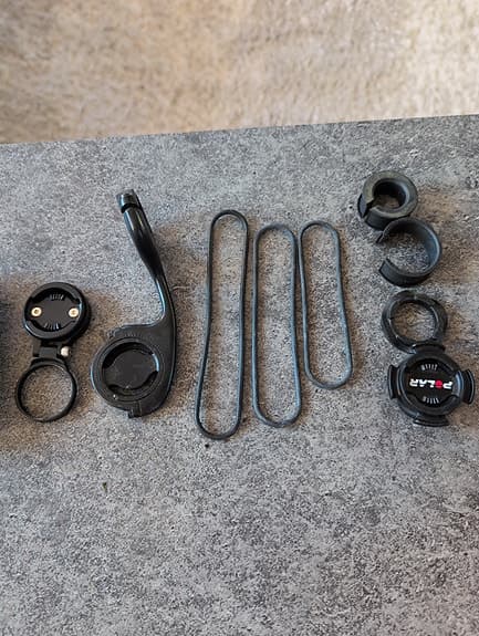 Polar V650 cykeldator med 3st  fästen