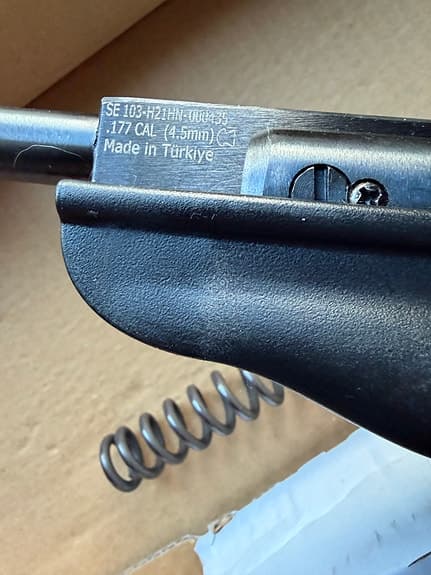 Hatsan 25 Supercharger 4,5mm + stark fjäder