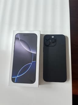 Apple iPhone 16 Pro Max smartphone 256 GB svart