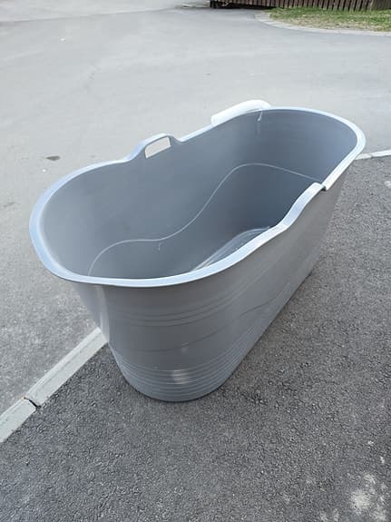 Badhink XL för vuxna, perfekt för trädgård, tvätt eller djur