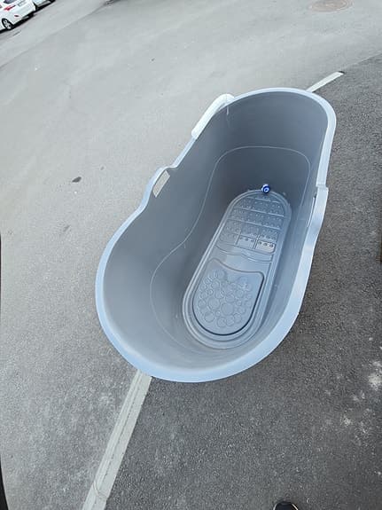 Badhink XL för vuxna, perfekt för trädgård, tvätt eller djur