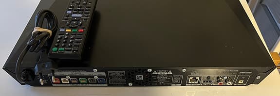Sony Blu-ray spelare svart