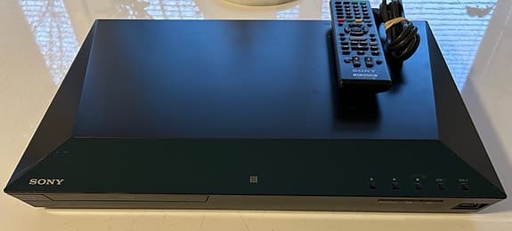 Sony Blu-ray spelare svart