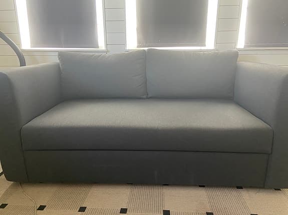 IKEA bäddsoffa grå