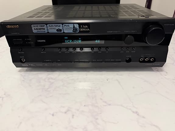 ONKYO TX-SR 505E 7.1-Kanals AV-Receivet