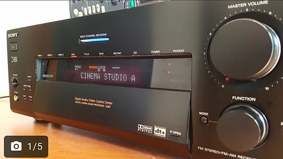 Sony hemmabioreceiver svart STR-DB925DB